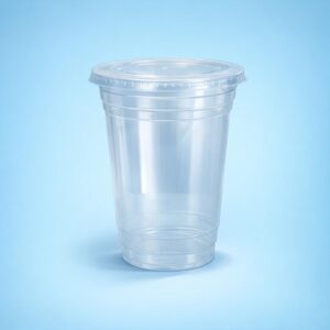 Alternative view of 16oz Foil Container Lids - for Chilled Drinks - Bulk Catering Supply