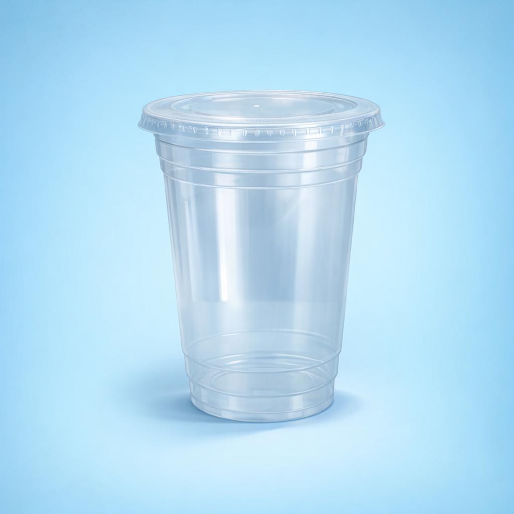 16oz Foil Container Lids - for Chilled Drinks - Bulk Catering Supply - Image 2