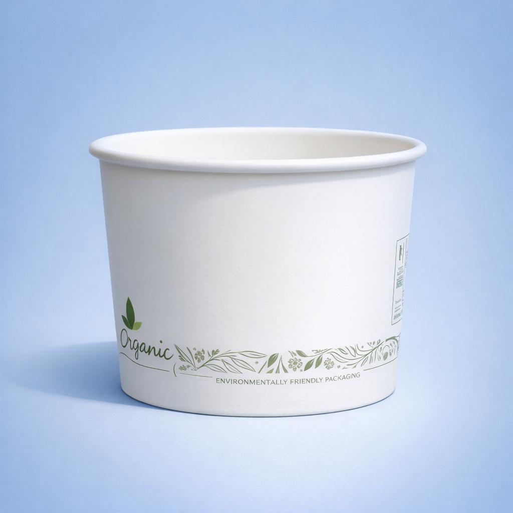 Compostable 16oz Leaf Soup Cups - for Deli and Takeaway - Image 3