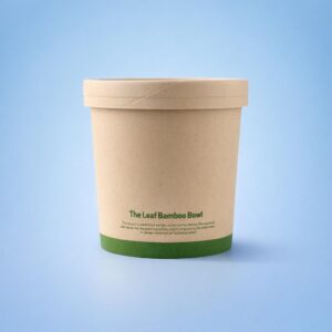 Alternative view of Compostable 16oz Leaf Soup Cups - for Deli and Takeaway