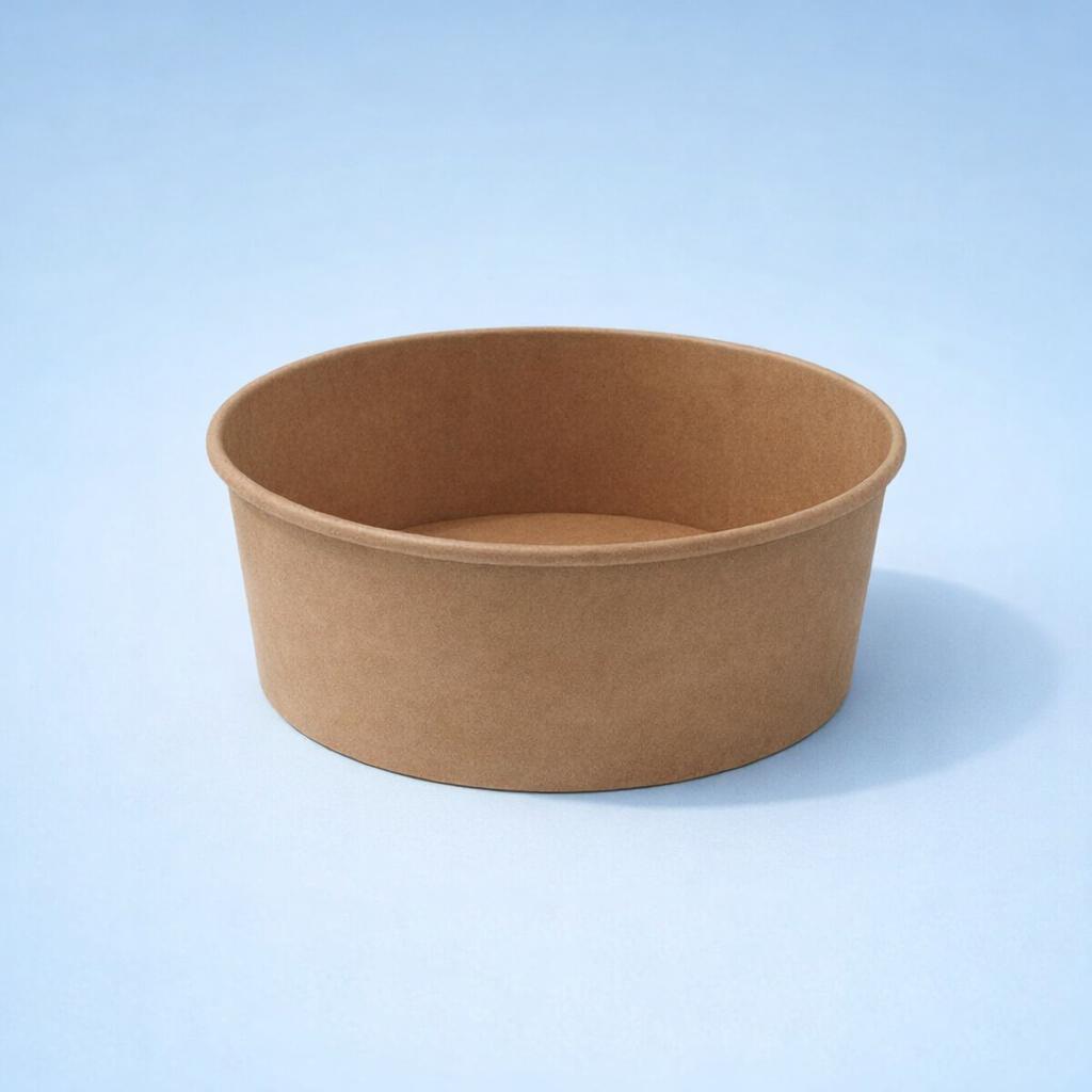 Kraft 1000ml Leaf Salad Containers - for Deli and Takeaway - Image 2