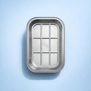 Alternative view of 125 and 330 Foil Trays for Bulk Supply and Hot Food Service