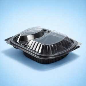 Alternative view of 36oz Foil Container Lids - for Deli and Takeaway - Bulk Catering